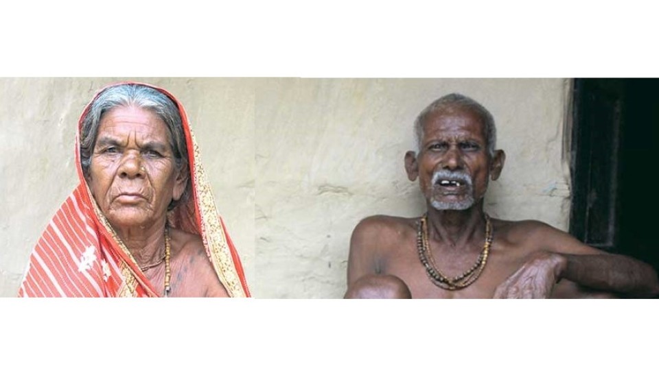 Where is the leader of Harawa-Charawa still a laborer at the age of 81